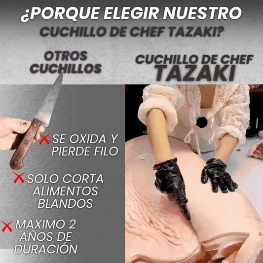 CUCHILLO DE CHEF - TAZAKI